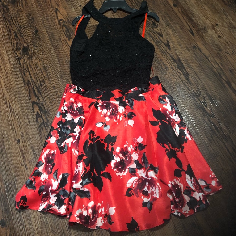 2 pc. semi-formal dress worn once